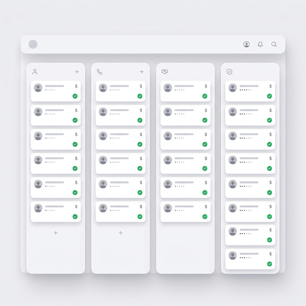 CRM Visual e Pagamentos no WhatsApp